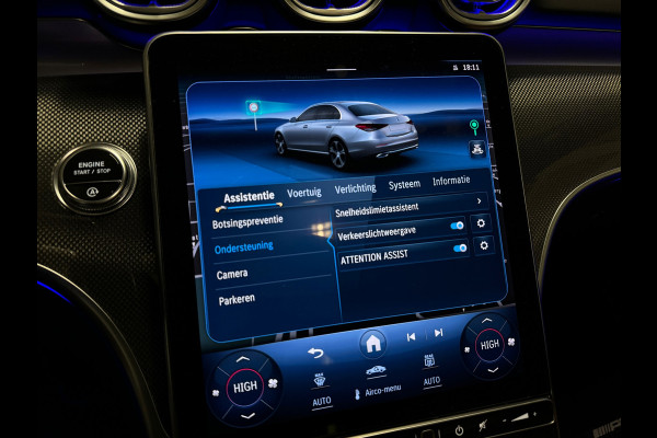 Mercedes-Benz C-Klasse 200 AMG Pano|Keyless|Memory|Burmester