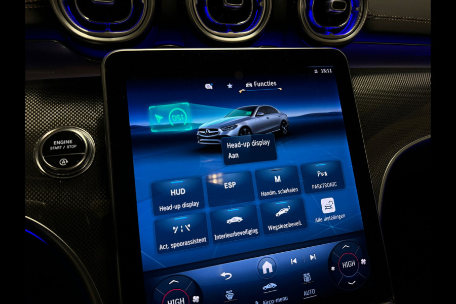 Mercedes-Benz C-Klasse 200 AMG Pano|Keyless|Memory|Burmester