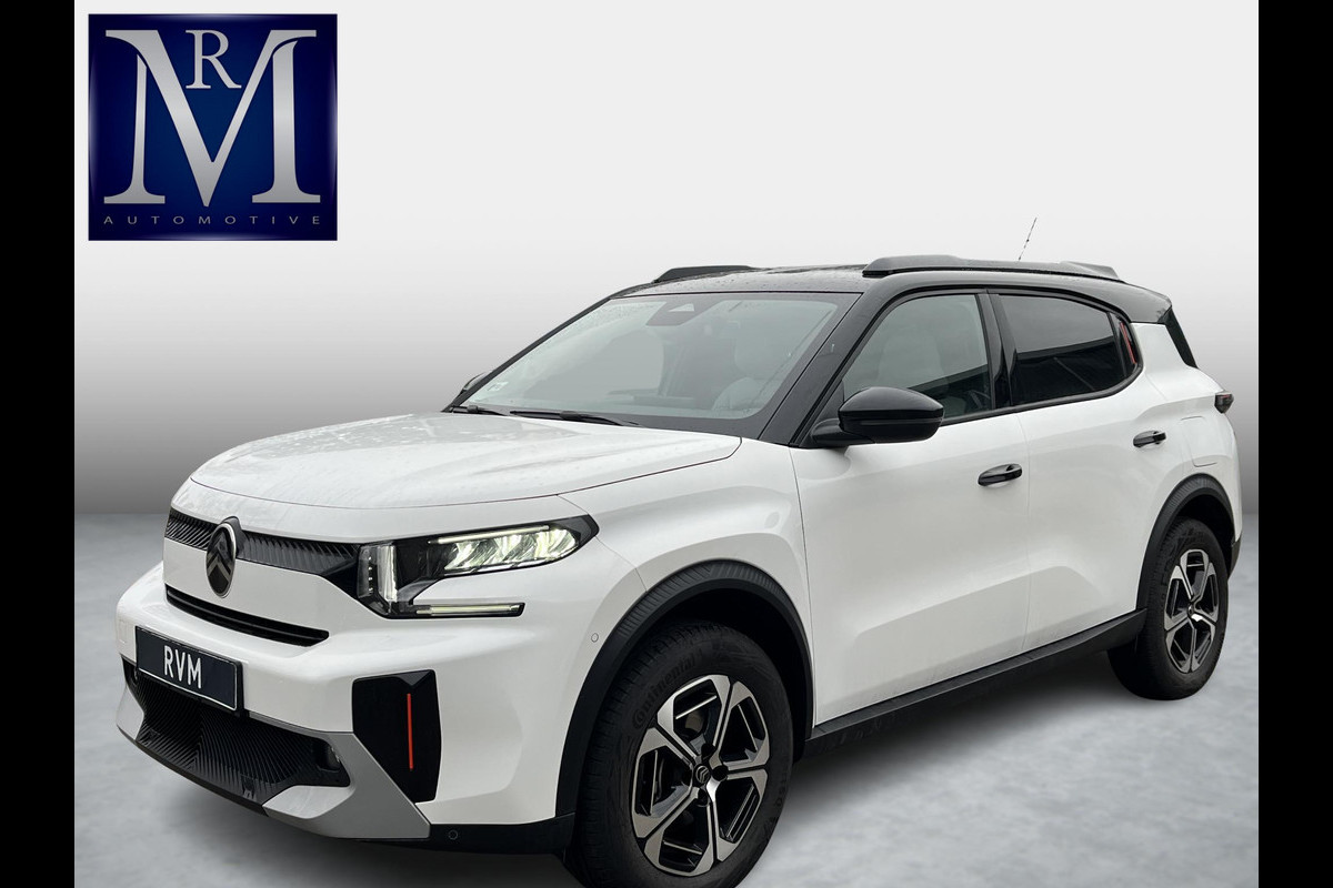 Citroën C3 Aircross 1.2 Hybrid 145pk Max STOEL + STUURWIELVERWARMING | WINTERPAKKET | CAMERA | HEAD-UP DISPLAY| FABRIEKSGARANTIE | ALL IN PRIJS RIJKLAAR |