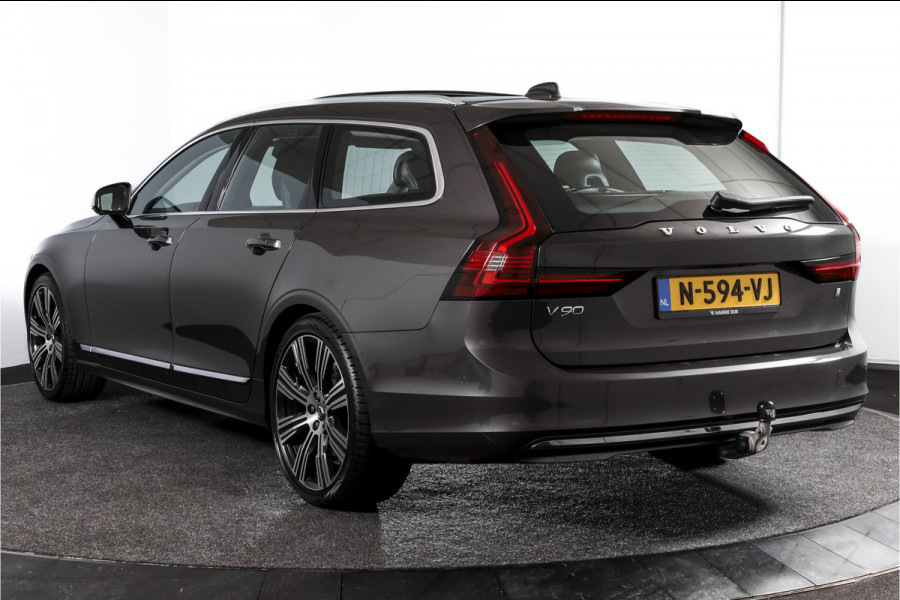 Volvo V90 2.0 B4 Inscription - Automaat Orig. NL | S/K- Panodak | Dig. Cockpit | Adapt. Cruise | Stoel-+Struurverw. | PDC | 360 Camera | NAV + App. Connect | ECC | Elek. KLep | Elek. Trekhaak | LM 20" |