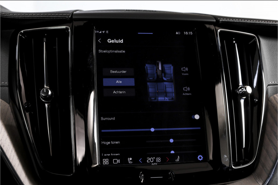 Volvo XC60 2.0 T6 Plug-in hybrid AWD Inscription Exclusive Orig. NL | Luchtvering | Elek. Trekhaak | S/k-panodak | Harman/Kardon | Adapt. Cruise | Stoel-+stuurverw. | 360 Camera | Elek. stoelen | NAV+App. Connect | ECC | LM 19" |