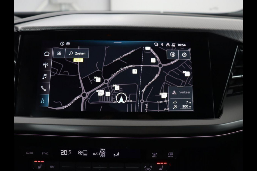 Audi Q4 e-tron 40 Launch edition Advanced 77 kWh | Warmtepomp | Adaptive cruise | Trekhaak | Camera | Stoelverwarming | Matrix LED | Carplay | Navigatie | Sportstoelen | Virtual Cockpit | Parkeerhulp