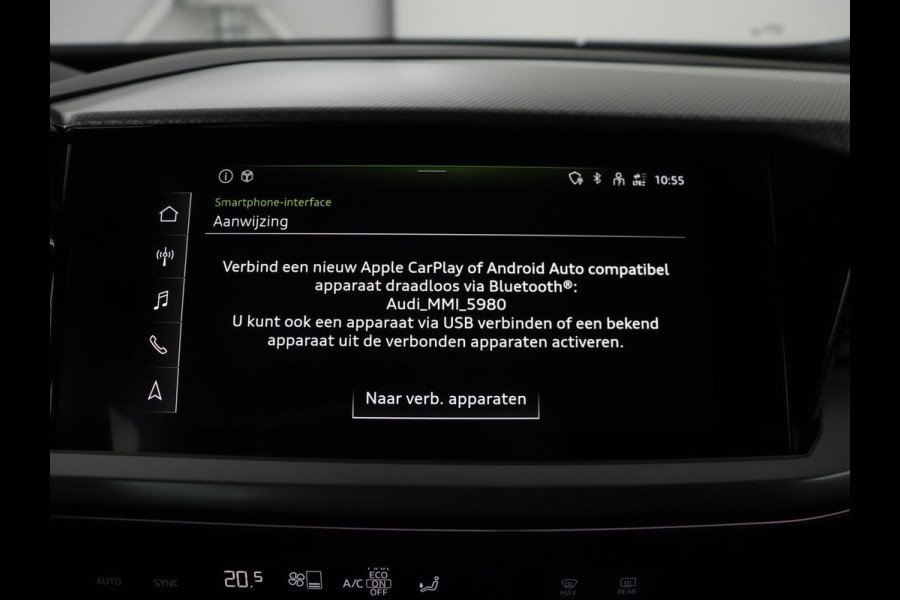 Audi Q4 e-tron 40 Launch edition Advanced 77 kWh | Warmtepomp | Adaptive cruise | Trekhaak | Camera | Stoelverwarming | Matrix LED | Carplay | Navigatie | Sportstoelen | Virtual Cockpit | Parkeerhulp