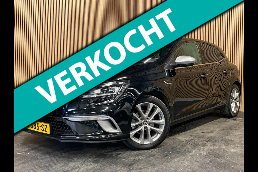Renault Mégane 1.3 TCe GT-Line|140PK|BLACK EDITION|LEDER/ALCANTARA|NAVIGATIE|APPLE CARPLAY|CAMERA|BLUETOOTH|CRUISE+CLIMATE CONTROL