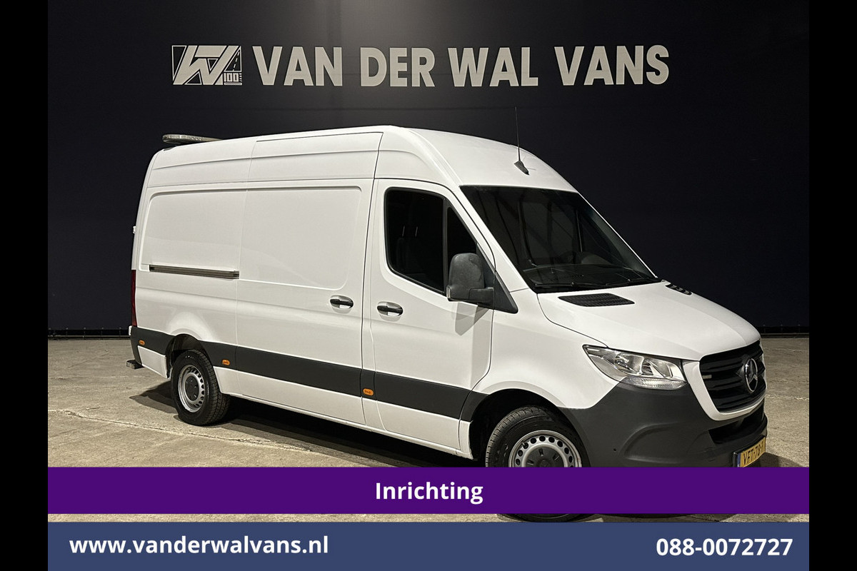 Mercedes-Benz Sprinter 316 CDI 164pk 3500kg Trekhaak Inrichting L2H2 Euro6 Airco | Camera | Apple Carplay | Cruisecontrol Android Auto, Parkeersensoren