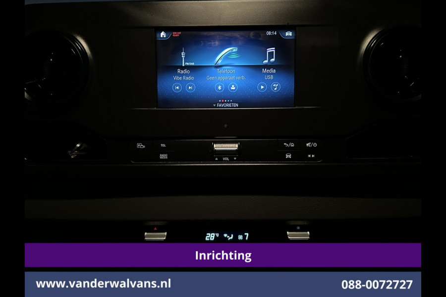 Mercedes-Benz Sprinter 316 CDI 164pk 3500kg Trekhaak Inrichting L2H2 Euro6 Airco | Camera | Apple Carplay | Cruisecontrol Android Auto, Parkeersensoren