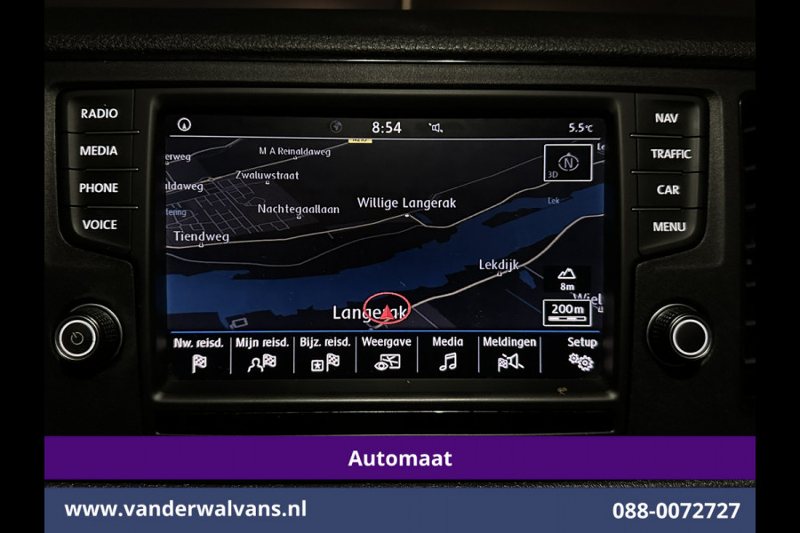 Volkswagen Crafter 2.0 TDI 140pk Automaat L3H3 L2H2 Euro6 Airco | Navigatie | Camera | Apple Carplay | Chauffeursstoel Android Auto, Leder, Parkeersensoren, Bijrijdersbank