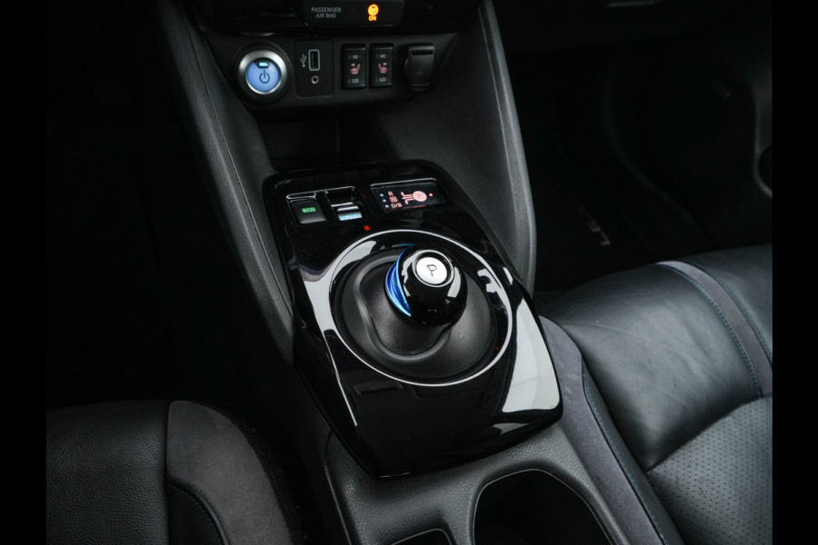 Nissan Leaf Tekna 40 kWh (SOH-83%) (INCL-BTW) *Aut.*LEATHER | FULL-LED | BOSE-AUDIO | TOPVIEW | DAB | KEYLESS | NAVI-FULLMAP | DAB | HEATED-COMFORTSEATS | PRIVACY-GLASS | ADAPTIVE-CRUISE | 17''ALU*