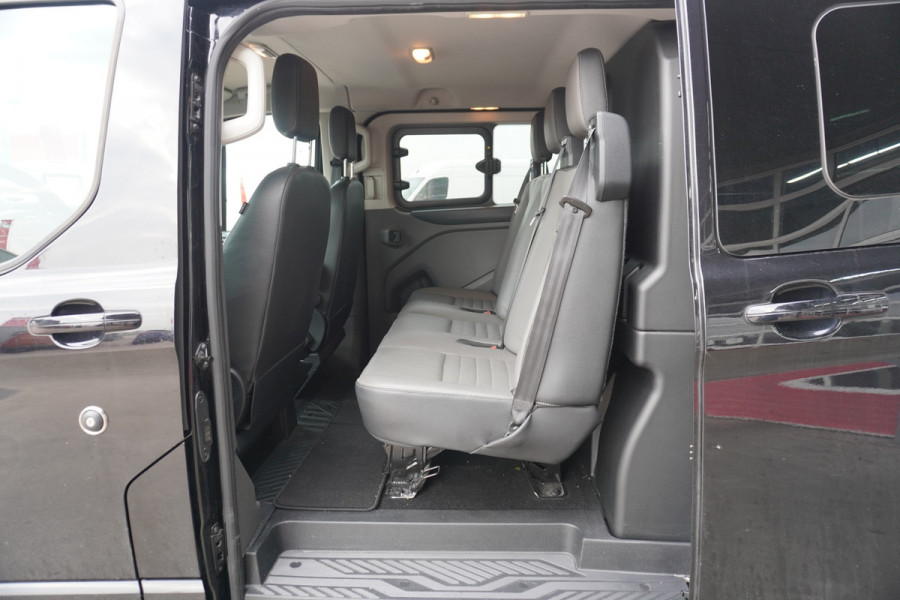 Ford Transit Custom 300 2.0 TDCI 170PK L2H1 Limited Dubbelcabine Automaat Airco | Adap.Cruise | Navi | Camera | Schuifdeur links en rechts