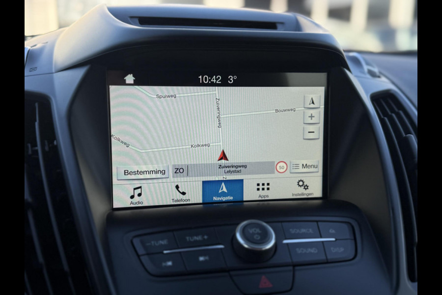 Ford Kuga 1.5 EcoBoost ST Line Navi|Camera|Trekhaak|Clima|Halfleder|PDC V+A|120pk|Elektrsiche Achterklep|APK tot 06-2026