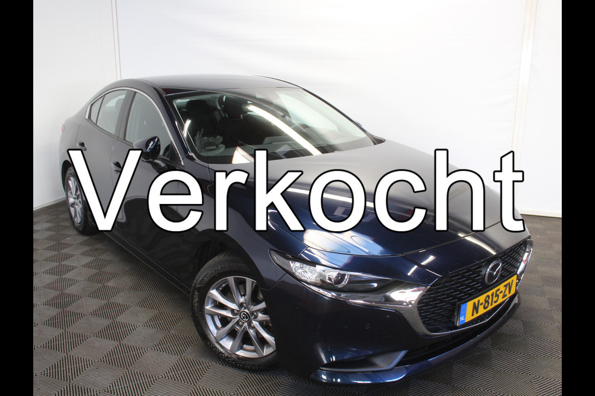 Mazda 3 2.0 e-SkyActiv-G M Hybrid 122 Comfort CLIMATE | CARPLAY | CAMERA | DAB | LED | TREKHAAK | HEAD-UP | STOEL/STUURVERW | LMV | ADAP