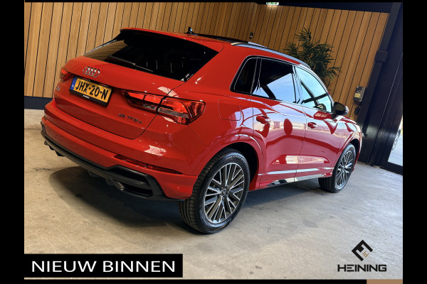 Audi Q3 45 TFSI e S edition. Pano. 2X S-Line. Apple-carplay. Blackline. 19 inch.