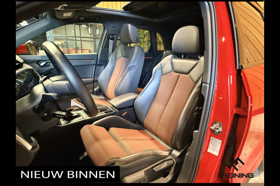 Audi Q3 45 TFSI e S edition. Pano. 2X S-Line. Apple-carplay. Blackline. 19 inch.