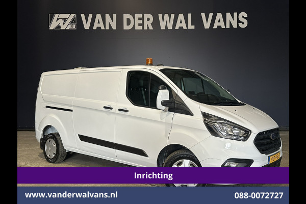 Ford Transit Custom 2.0 TDCI 130pk Inrichting L2H1 Euro6 Airco | Camera | Apple Carplay | 2800kg Trekhaak | Cruisecontrol Android Auto, Stoelverwarming, Verwarmde voorruit, Parkeersensoren, Bijrijdersbank