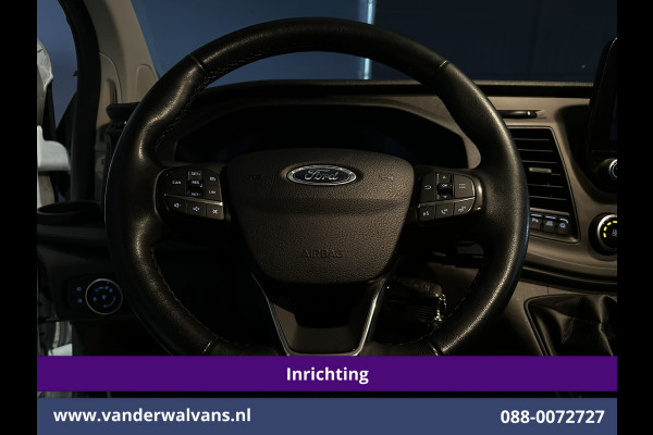 Ford Transit Custom 2.0 TDCI 130pk Inrichting L2H1 Euro6 Airco | Camera | Apple Carplay | 2800kg Trekhaak | Cruisecontrol Android Auto, Stoelverwarming, Verwarmde voorruit, Parkeersensoren, Bijrijdersbank