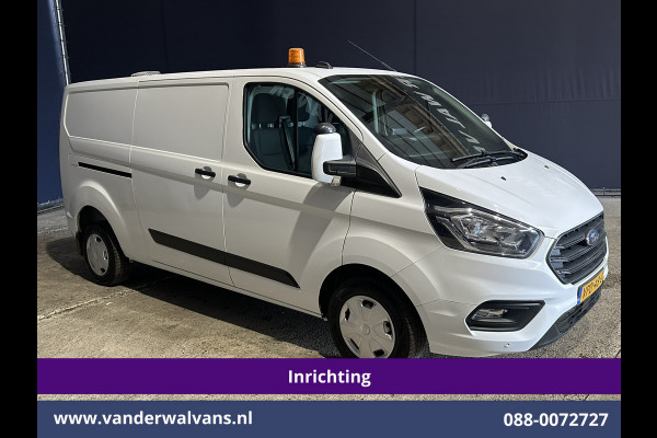 Ford Transit Custom 2.0 TDCI 130pk Inrichting L2H1 Euro6 Airco | Camera | Apple Carplay | 2800kg Trekhaak | Cruisecontrol Android Auto, Stoelverwarming, Verwarmde voorruit, Parkeersensoren, Bijrijdersbank