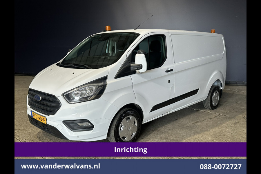 Ford Transit Custom 2.0 TDCI 130pk Inrichting L2H1 Euro6 Airco | Camera | Apple Carplay | 2800kg Trekhaak | Cruisecontrol Android Auto, Stoelverwarming, Verwarmde voorruit, Parkeersensoren, Bijrijdersbank