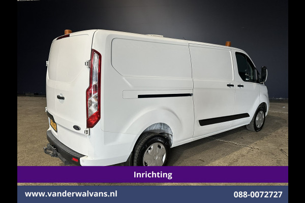 Ford Transit Custom 2.0 TDCI 130pk Inrichting L2H1 Euro6 Airco | Camera | Apple Carplay | 2800kg Trekhaak | Cruisecontrol Android Auto, Stoelverwarming, Verwarmde voorruit, Parkeersensoren, Bijrijdersbank