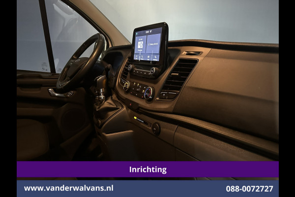 Ford Transit Custom 2.0 TDCI 130pk Inrichting L2H1 Euro6 Airco | Camera | Apple Carplay | 2800kg Trekhaak | Cruisecontrol Android Auto, Stoelverwarming, Verwarmde voorruit, Parkeersensoren, Bijrijdersbank