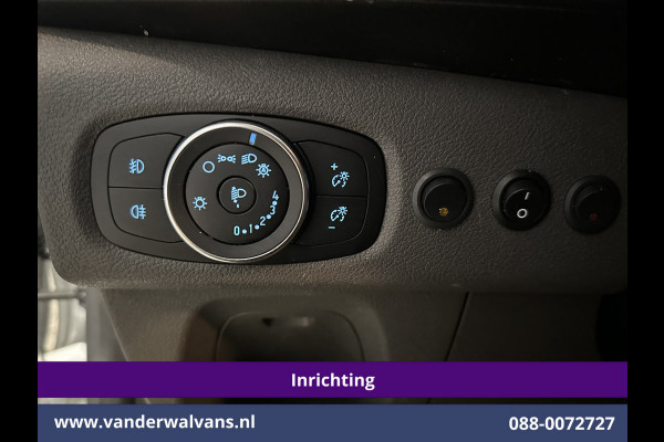 Ford Transit Custom 2.0 TDCI 130pk Inrichting L2H1 Euro6 Airco | Camera | Apple Carplay | 2800kg Trekhaak | Cruisecontrol Android Auto, Stoelverwarming, Verwarmde voorruit, Parkeersensoren, Bijrijdersbank