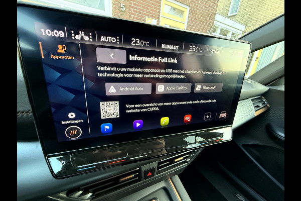 CUPRA Born Adrenaline One 62 kWh SOH 93.3% Camera, 19''Lmv, Carplay/Android