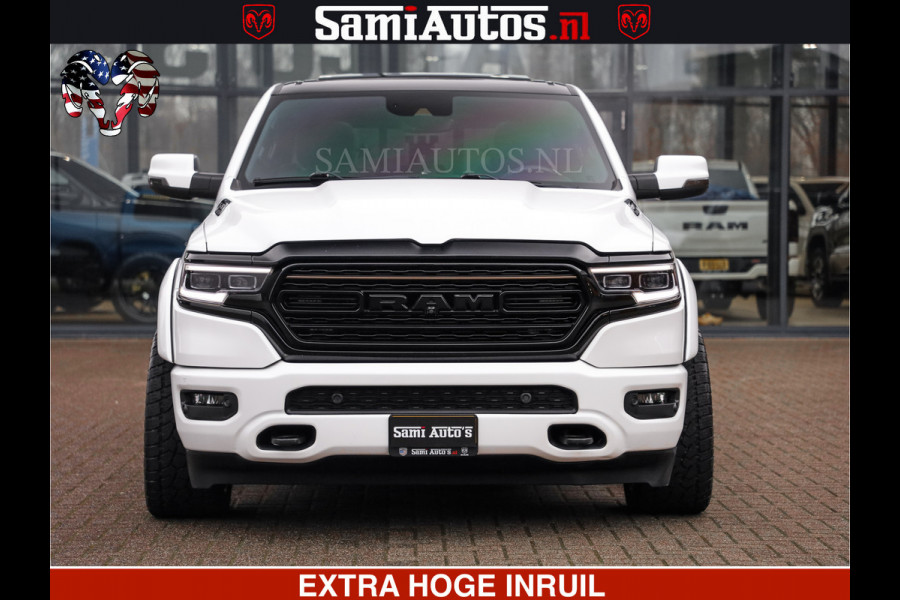 Dodge Ram 1500 HULK PACK | 5.7 V8 HEMI | SFEERVERLICHTING | FEUL WIELEN | TRAIN HORN | BOM VOL CREW CAB | DUBBELE CABINE | 5 PERSOONS | GRIJSKENTEKEN | MEGA DIKKE LIMITED ALN |
