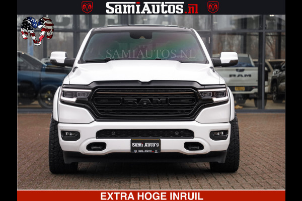Dodge Ram 1500 HULK PACK | 5.7 V8 HEMI | SFEERVERLICHTING | FEUL WIELEN | TRAIN HORN | BOM VOL CREW CAB | DUBBELE CABINE | 5 PERSOONS | GRIJSKENTEKEN | MEGA DIKKE LIMITED ALN |