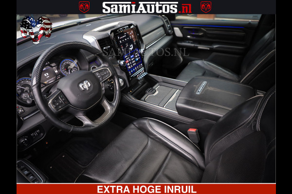 Dodge Ram 1500 HULK PACK | 5.7 V8 HEMI | SFEERVERLICHTING | FEUL WIELEN | TRAIN HORN | BOM VOL CREW CAB | DUBBELE CABINE | 5 PERSOONS | GRIJSKENTEKEN | MEGA DIKKE LIMITED ALN |