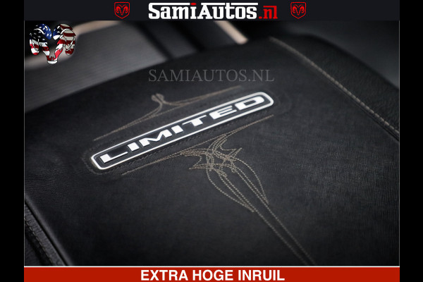 Dodge Ram 1500 HULK PACK | 5.7 V8 HEMI | SFEERVERLICHTING | FEUL WIELEN | TRAIN HORN | BOM VOL CREW CAB | DUBBELE CABINE | 5 PERSOONS | GRIJSKENTEKEN | MEGA DIKKE LIMITED ALN |