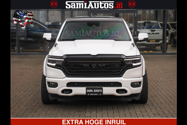 Dodge Ram 1500 HULK PACK | 5.7 V8 HEMI | SFEERVERLICHTING | FEUL WIELEN | TRAIN HORN | BOM VOL CREW CAB | DUBBELE CABINE | 5 PERSOONS | GRIJSKENTEKEN | MEGA DIKKE LIMITED ALN |