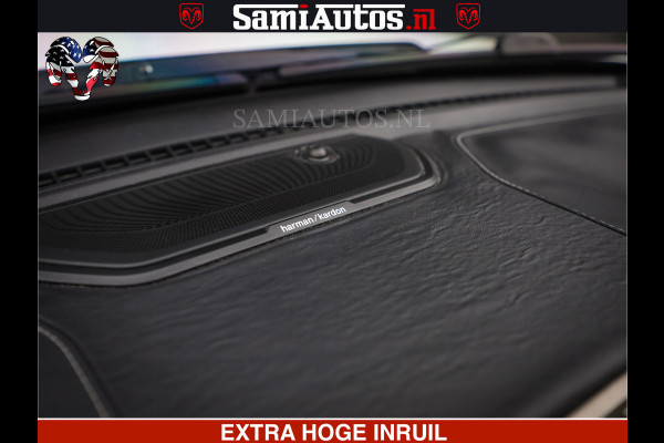 Dodge Ram 1500 HULK PACK | 5.7 V8 HEMI | SFEERVERLICHTING | FEUL WIELEN | TRAIN HORN | BOM VOL CREW CAB | DUBBELE CABINE | 5 PERSOONS | GRIJSKENTEKEN | MEGA DIKKE LIMITED ALN |