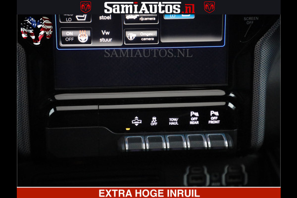 Dodge Ram 1500 HULK PACK | 5.7 V8 HEMI | SFEERVERLICHTING | FEUL WIELEN | TRAIN HORN | BOM VOL CREW CAB | DUBBELE CABINE | 5 PERSOONS | GRIJSKENTEKEN | MEGA DIKKE LIMITED ALN |