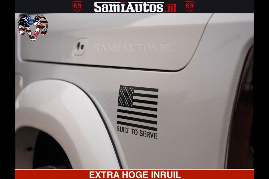 Dodge Ram 1500 HULK PACK | 5.7 V8 HEMI | SFEERVERLICHTING | FEUL WIELEN | TRAIN HORN | BOM VOL CREW CAB | DUBBELE CABINE | 5 PERSOONS | GRIJSKENTEKEN | MEGA DIKKE LIMITED ALN |