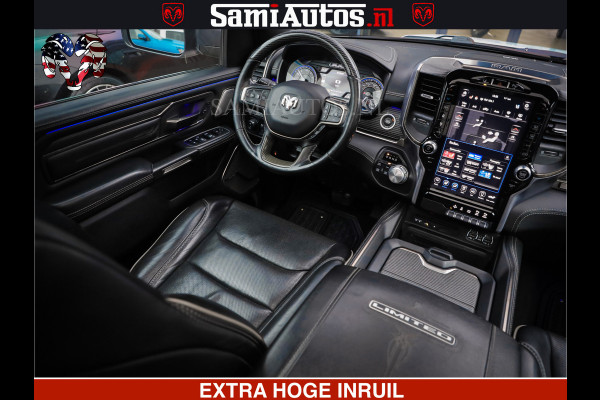 Dodge Ram 1500 HULK PACK | 5.7 V8 HEMI | SFEERVERLICHTING | FEUL WIELEN | TRAIN HORN | BOM VOL CREW CAB | DUBBELE CABINE | 5 PERSOONS | GRIJSKENTEKEN | MEGA DIKKE LIMITED ALN |