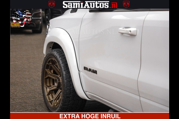 Dodge Ram 1500 HULK PACK | 5.7 V8 HEMI | SFEERVERLICHTING | FEUL WIELEN | TRAIN HORN | BOM VOL CREW CAB | DUBBELE CABINE | 5 PERSOONS | GRIJSKENTEKEN | MEGA DIKKE LIMITED ALN |
