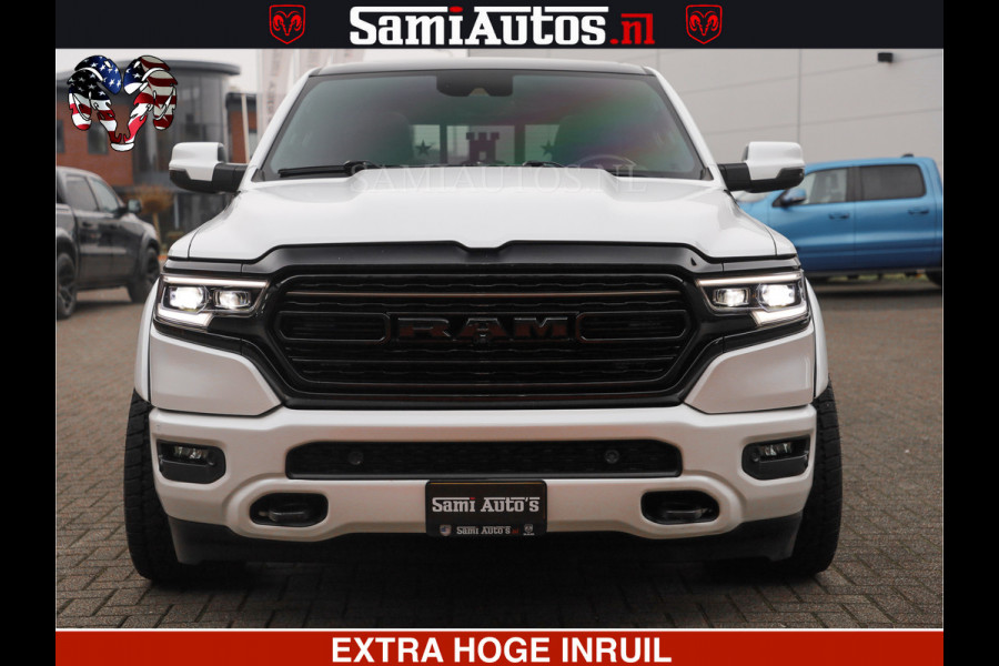 Dodge Ram 1500 HULK PACK | 5.7 V8 HEMI | SFEERVERLICHTING | FEUL WIELEN | TRAIN HORN | BOM VOL CREW CAB | DUBBELE CABINE | 5 PERSOONS | GRIJSKENTEKEN | MEGA DIKKE LIMITED ALN |