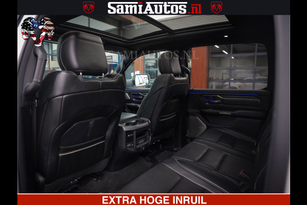 Dodge Ram 1500 HULK PACK | 5.7 V8 HEMI | SFEERVERLICHTING | FEUL WIELEN | TRAIN HORN | BOM VOL CREW CAB | DUBBELE CABINE | 5 PERSOONS | GRIJSKENTEKEN | MEGA DIKKE LIMITED ALN |