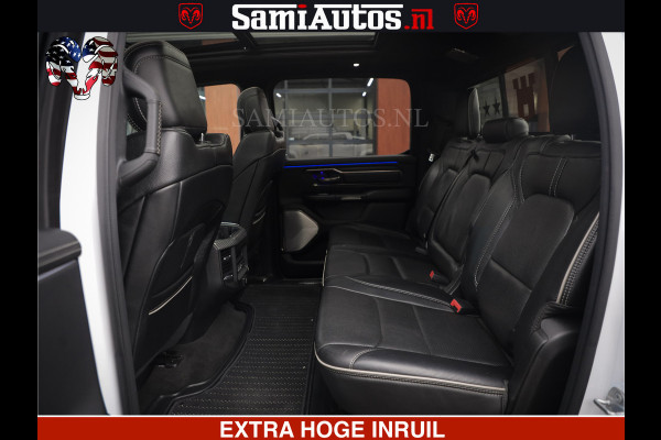 Dodge Ram 1500 HULK PACK | 5.7 V8 HEMI | SFEERVERLICHTING | FEUL WIELEN | TRAIN HORN | BOM VOL CREW CAB | DUBBELE CABINE | 5 PERSOONS | GRIJSKENTEKEN | MEGA DIKKE LIMITED ALN |
