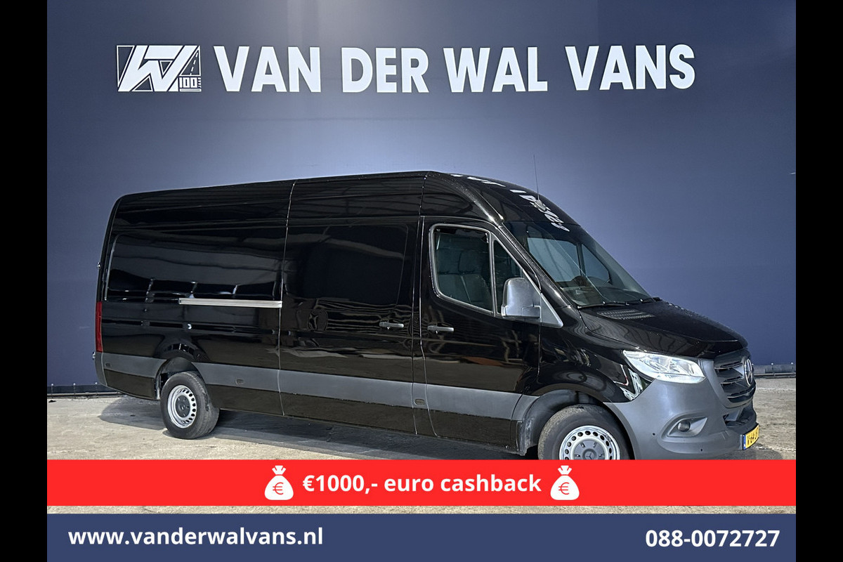 Mercedes-Benz Sprinter 317 CDI 170pk L3H2 Euro6 Airco | Apple Carplay | 360 Graden Camera | Navigatie Android Auto, Cruisecontrol, Chauffeursstoel, Parkeersensoren, Stoelverwarming, Bijrijdersbank