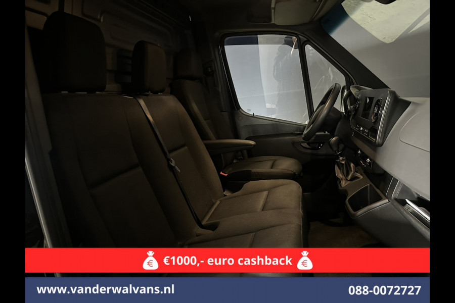 Mercedes-Benz Sprinter 317 CDI 170pk L3H2 Euro6 Airco | Apple Carplay | 360 Graden Camera | Navigatie Android Auto, Cruisecontrol, Chauffeursstoel, Parkeersensoren, Stoelverwarming, Bijrijdersbank