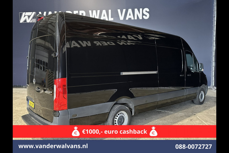 Mercedes-Benz Sprinter 317 CDI 170pk L3H2 Euro6 Airco | Apple Carplay | 360 Graden Camera | Navigatie Android Auto, Cruisecontrol, Chauffeursstoel, Parkeersensoren, Stoelverwarming, Bijrijdersbank