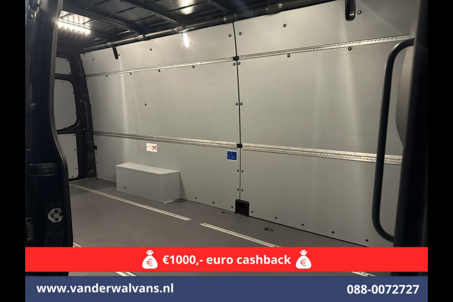 Mercedes-Benz Sprinter 317 CDI 170pk L3H2 Euro6 Airco | Apple Carplay | 360 Graden Camera | Navigatie Android Auto, Cruisecontrol, Chauffeursstoel, Parkeersensoren, Stoelverwarming, Bijrijdersbank