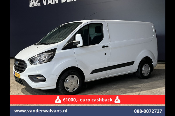 Ford Transit Custom 2.0 TDCI L1H1 Euro6 Airco | Navigatie | Camera | LED | Cruisecontrol Stoelverwarming Parkeersensoren, Verwarmde voorruit, Bijrijdersbank, 2500kg trekvermogen