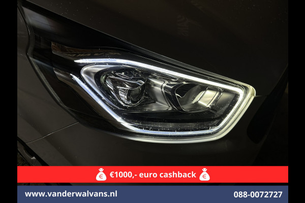 Ford Transit Custom 2.0 TDCI L1H1 Euro6 Airco | Navigatie | Camera | LED | Cruisecontrol Stoelverwarming Parkeersensoren, Verwarmde voorruit, Bijrijdersbank, 2500kg trekvermogen