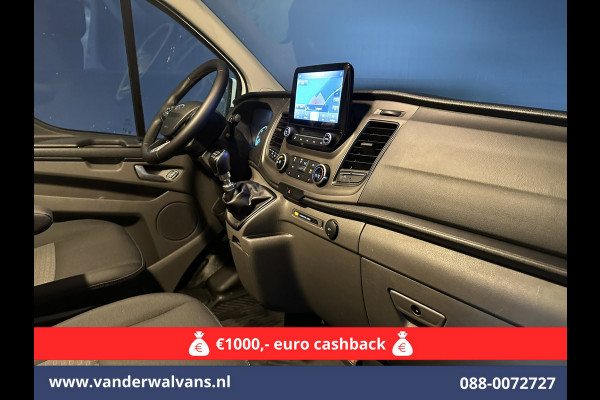 Ford Transit Custom 2.0 TDCI L1H1 Euro6 Airco | Navigatie | Camera | LED | Cruisecontrol Stoelverwarming Parkeersensoren, Verwarmde voorruit, Bijrijdersbank, 2500kg trekvermogen