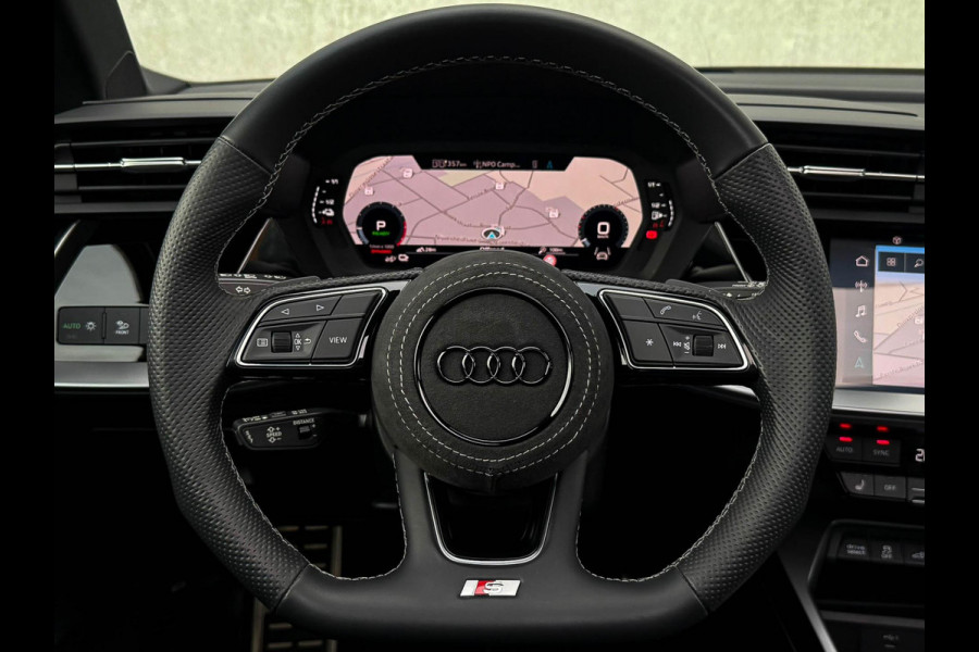Audi A3 Sportback 45TFSI e 245pk S-Tronic Competition S Edition S-Line 1e Eig|Audi Exclusive|Pano|Kuipstoelen|360°|Ambiance|Matrix