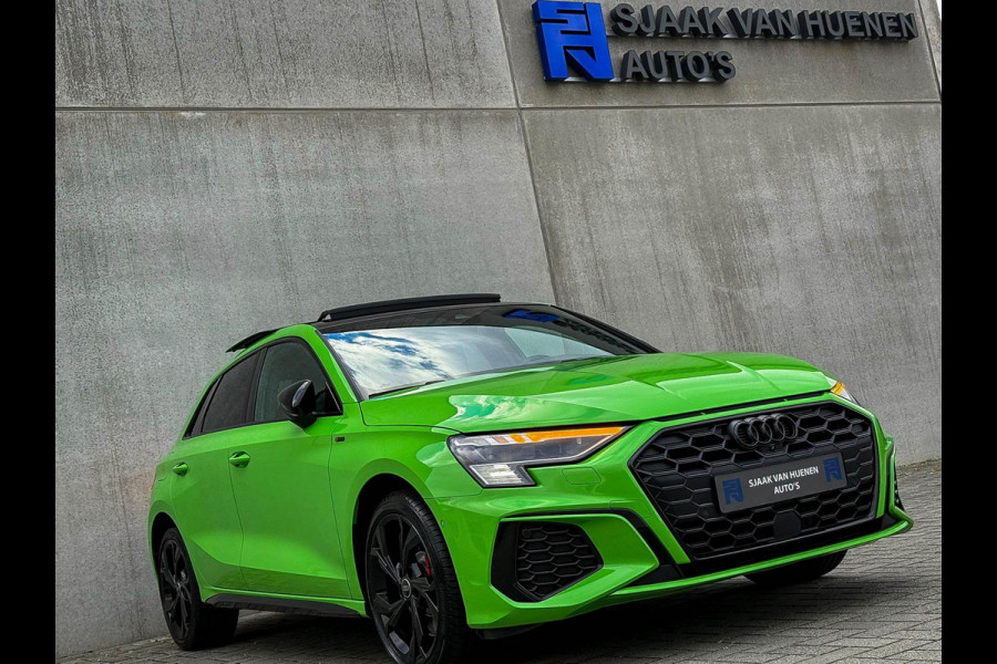 Audi A3 Sportback 45TFSI e 245pk S-Tronic Competition S Edition S-Line 1e Eig|Audi Exclusive|Pano|Kuipstoelen|360°|Ambiance|Matrix