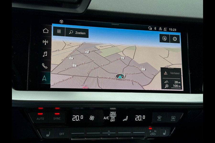 Audi A3 Sportback 45TFSI e 245pk S-Tronic Competition S Edition S-Line 1e Eig|Audi Exclusive|Pano|Kuipstoelen|360°|Ambiance|Matrix