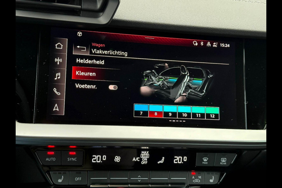 Audi A3 Sportback 45TFSI e 245pk S-Tronic Competition S Edition S-Line 1e Eig|Audi Exclusive|Pano|Kuipstoelen|360°|Ambiance|Matrix