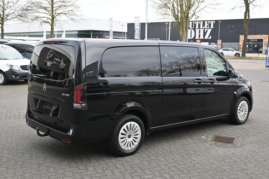 Mercedes-Benz Vito 116 CDI DC L3 Pro LED, 2500 kg trekhaak, Navigatie en Smartphone integratie, Etc.